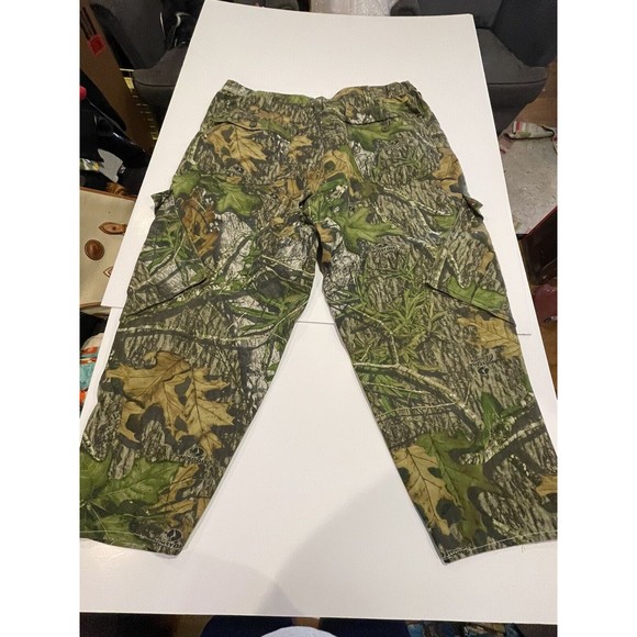 Mossy Oak Obsession Pants Mens Medium 40/42 XL Camo Cargo Hunting Outdoors - Picture 8 of 16